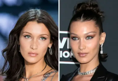 bella hadid eyes