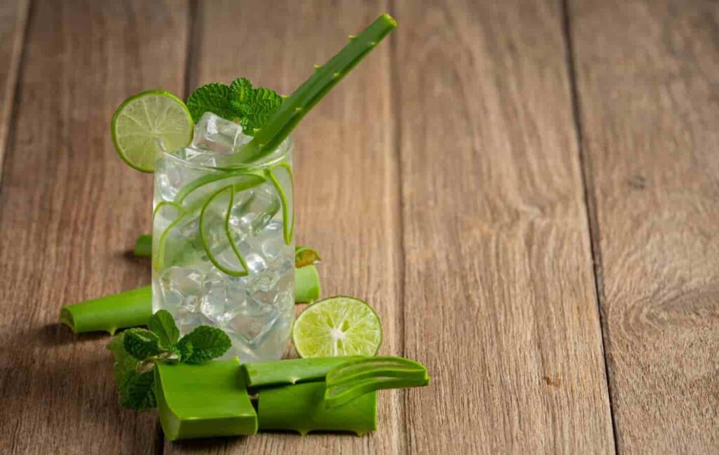Aloe vera ice