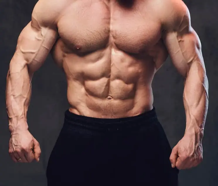 Bodybuilder gynecomastia